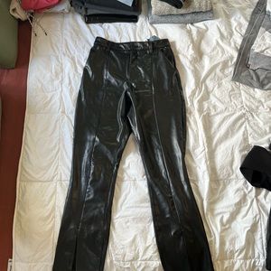 Abercrombie & Fitch Vegan Leather Curve Love The Skinny Ultra High Rise sz 29/8